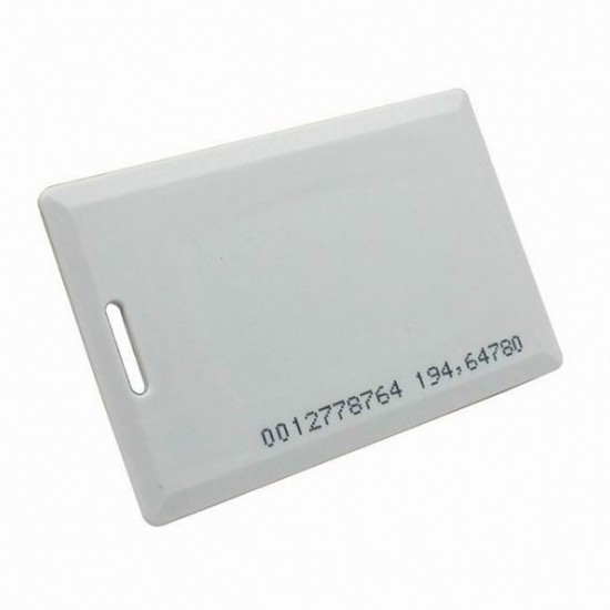 Cartão RFID Clamshell LF de material ABS colorido de 125 Khz