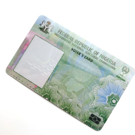 Impressão de segurança de personalização opcional Cartão de identificação com foto de plástico
