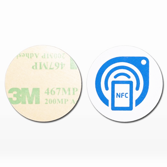 Etiqueta de papel NFC para telefone