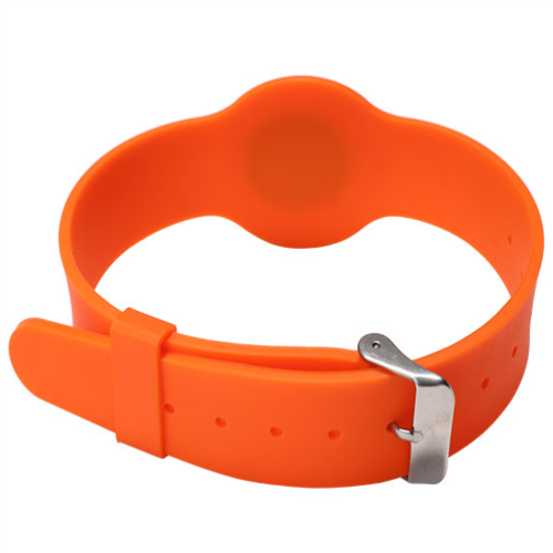 Pulseira RFID passiva FM11RF08 ajustável e reutilizável em cores brilhantes