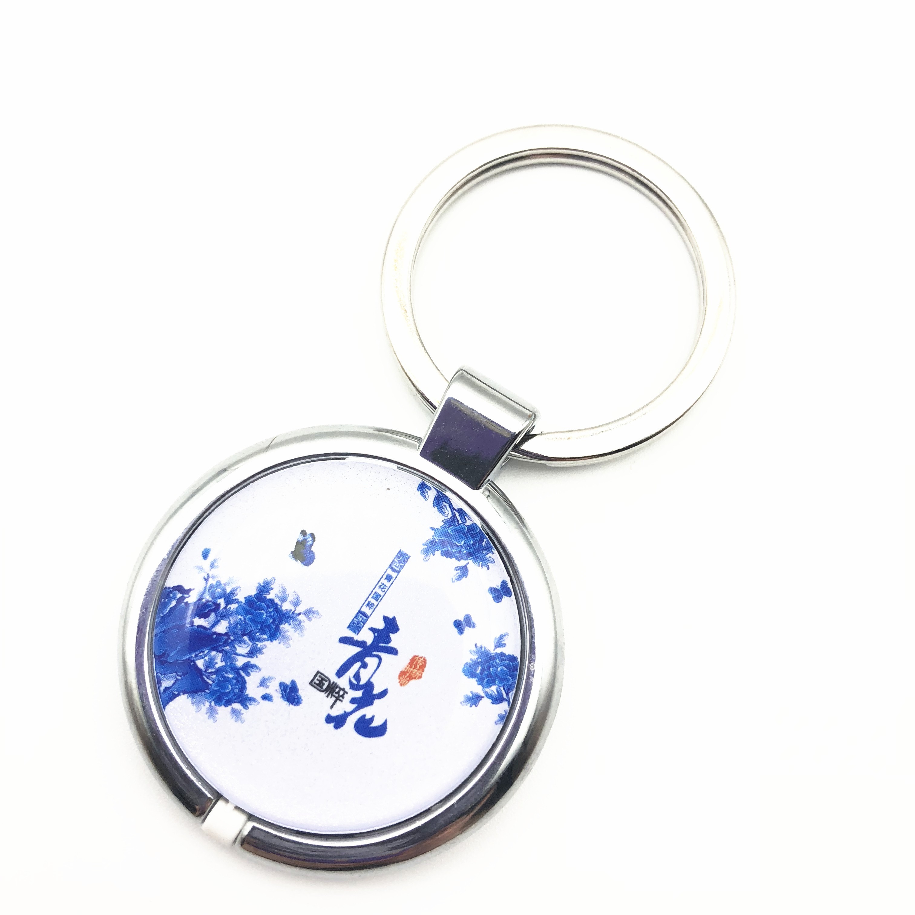 Chaveiro epóxi RFID com anel de metal aprimorado