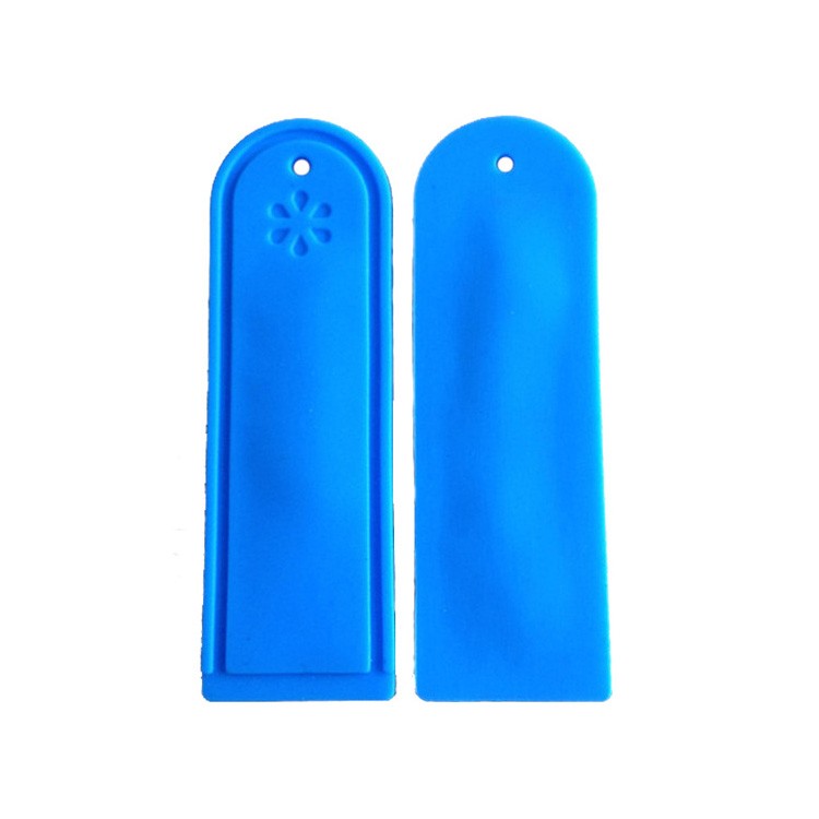 Etiqueta de lavanderia UHF RFID EPC Gen2 de silicone durável de 860-960 MHz para roupas