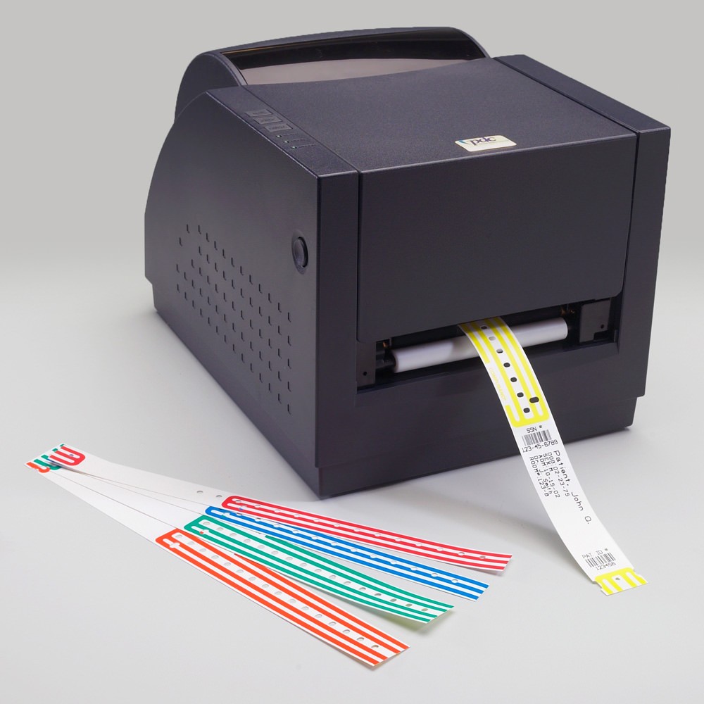 Pulseira de papel descartável para impressão térmica para uso médico com chip FM1108
