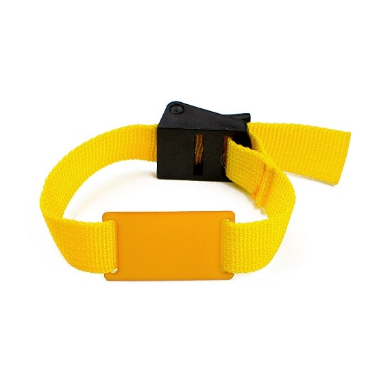 Pulseira de tecido RFID Festival com etiqueta epóxi