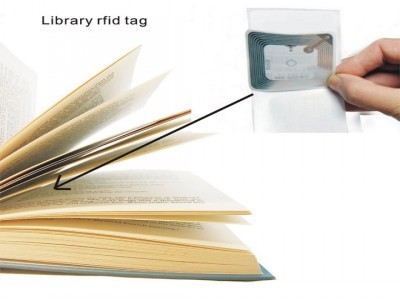 Etiqueta de biblioteca RFID personalizada impressa ISO15693 ICODE SLIX com adesivo 3M