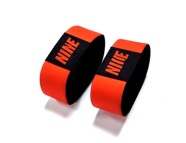 Pulseira RFID de tecido elástico de 13,56 MHz com impressão de logotipo