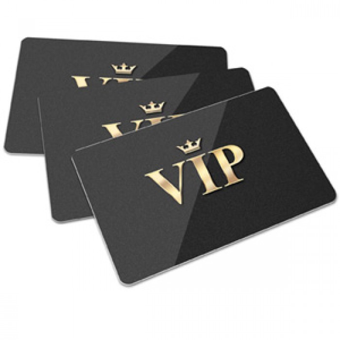 Cartão VIP Diamante com Impressão Personalizada