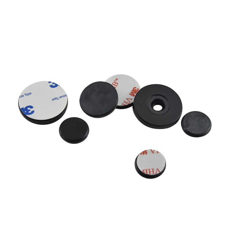 Etiqueta de cartão tipo moeda em PVC RFID NFC ISO15693 / ISO14443A 13,56 MHz