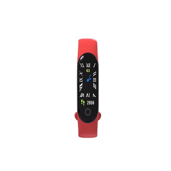 Relógio fitness com pedômetro e alarme vibratório RFID