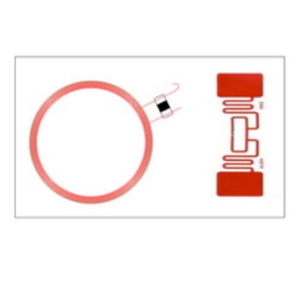 Cartão Inteligente Híbrido Combi RFID HF de Dupla Frequência com UHF