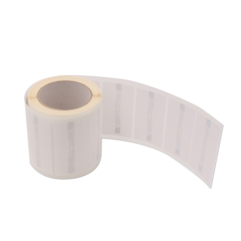 Etiqueta UHF RFID de papel passivo autoadesivo para verificação de inventário