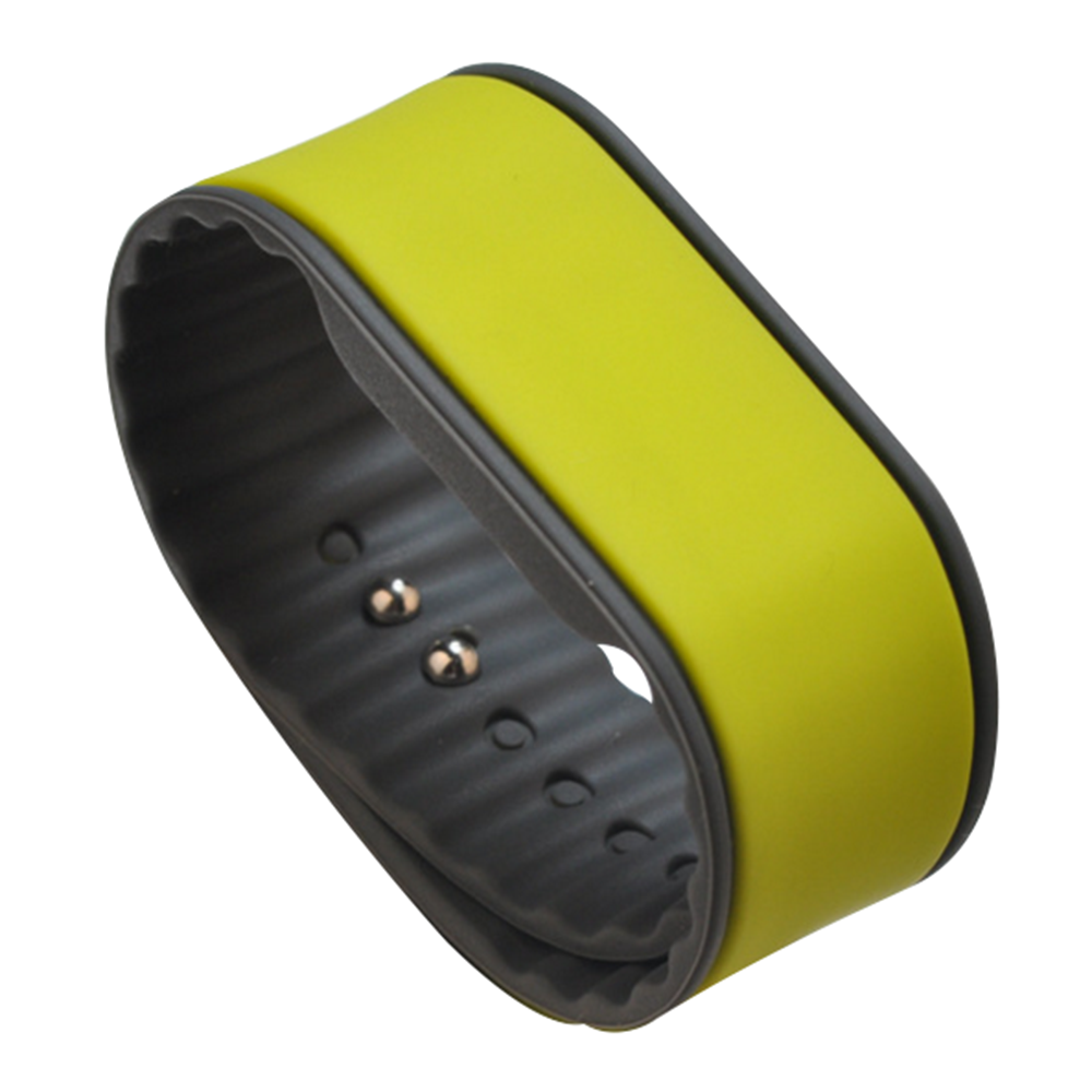 Pulseira de silicone NFC ultraleve C ajustável com RFID