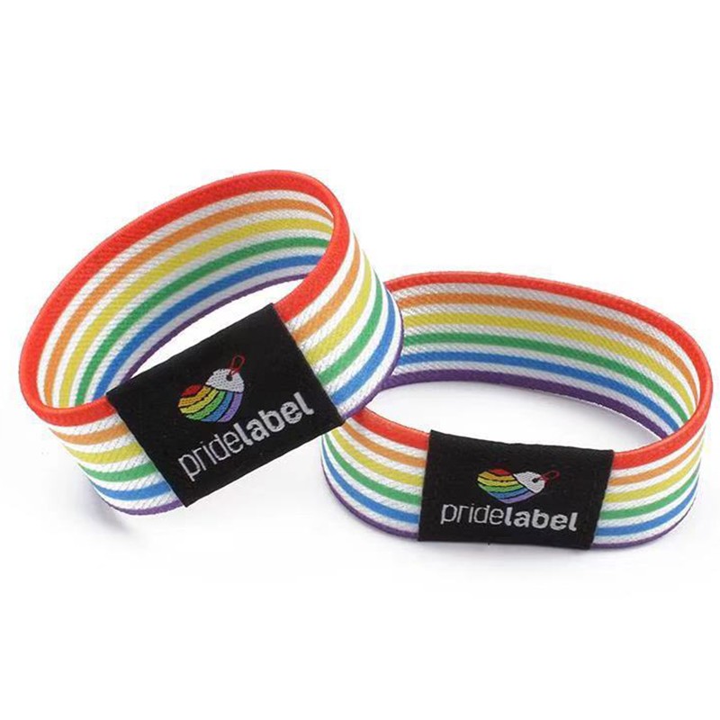 Pulseira de poliéster RFID para ingresso par
