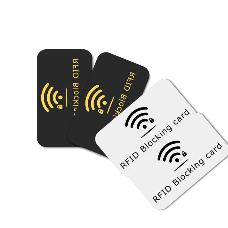 Protetor de cartão de crédito RFID anti-skimming com bloqueio de RFID