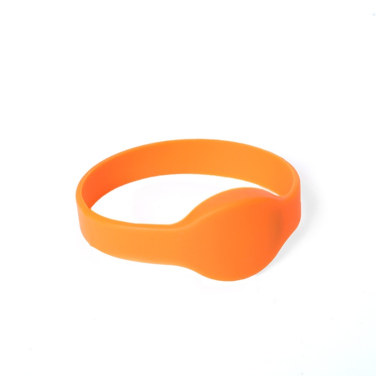 Pulseiras de proximidade inteligentes personalizadas por atacado com controle de acesso e pulseira RFID de silicone macio