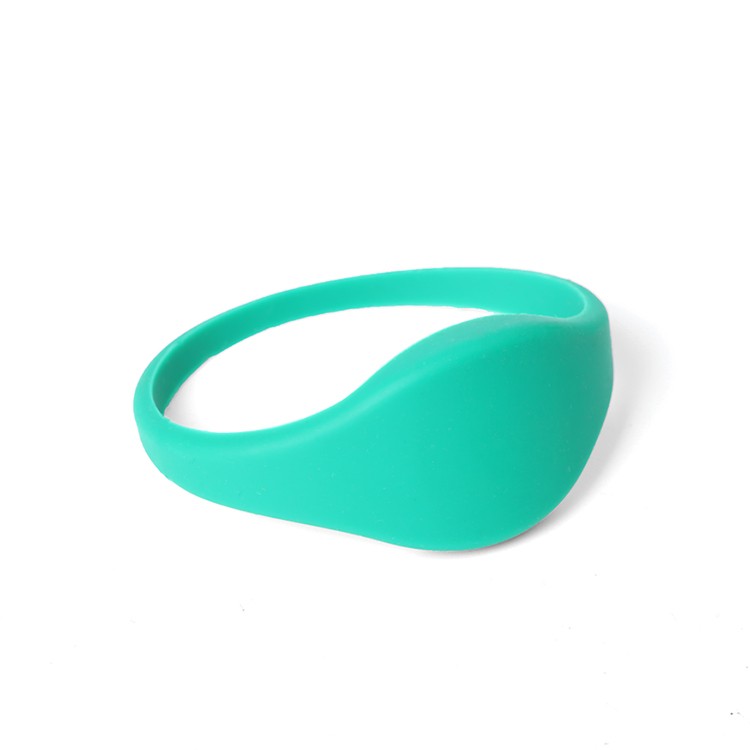 Pulseiras de proximidade inteligentes personalizadas por atacado com controle de acesso e pulseira RFID de silicone macio