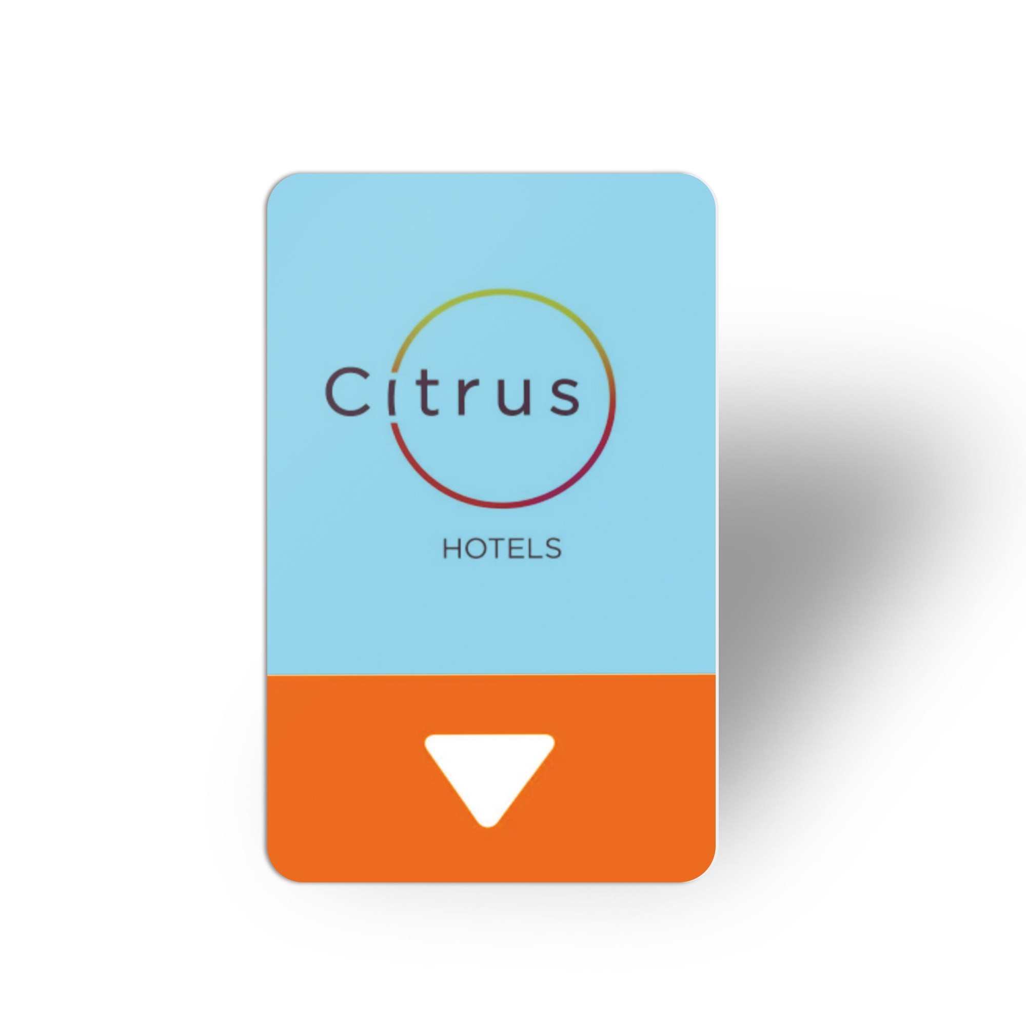 Impressão CMYK clássica MF 1K S50 NFC cartão-chave inteligente de hotel com 13,56 MHz ISO14443A