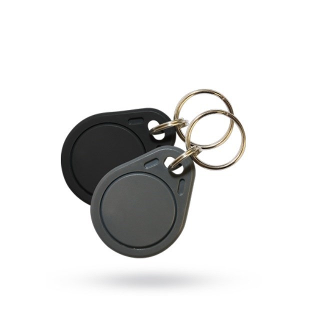 Cartão de identificação à prova d'água regravável e prático NFC RFID chaveiro personalizado