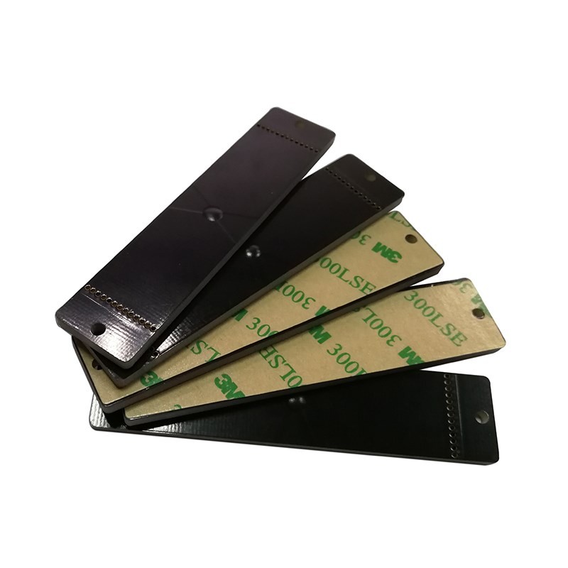 Etiqueta antimetal RFID UHF de longo alcance, passiva, pequena, EPC GEN2 PCB 860-960 MHz, resistente ao calor, à prova d'água, para alta temperatura
