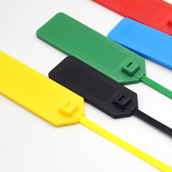 Abraçadeiras elásticas de nylon autotravantes, abraçadeiras de plástico com zíper RFID, abraçadeiras para fios