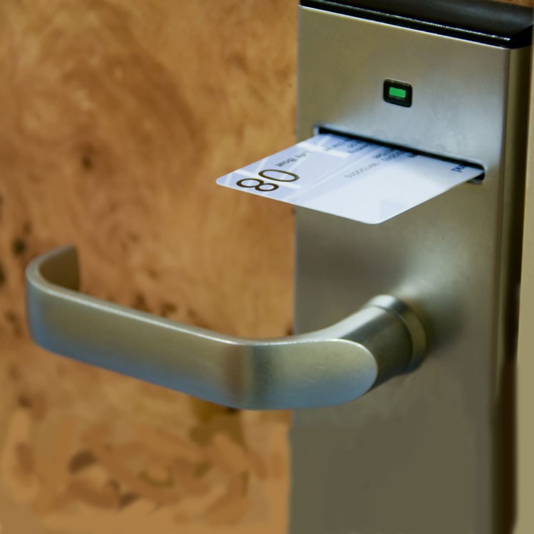 Cartão de identificação RFID EM-ID de proximidade 125 KHz/chaveiro/cartão-chave de hotel RFID de PVC para controle de acesso de porta