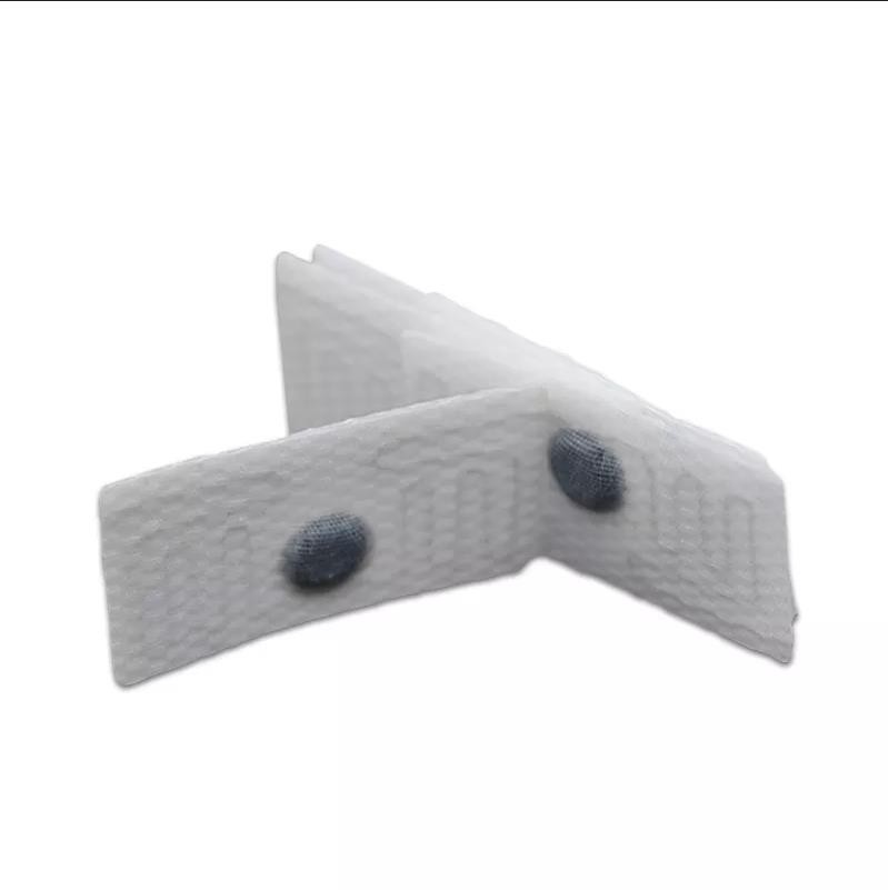 Etiqueta RFID para rastreamento de lavanderia têxtil UHF para hotel e hospital resistente ao calor
