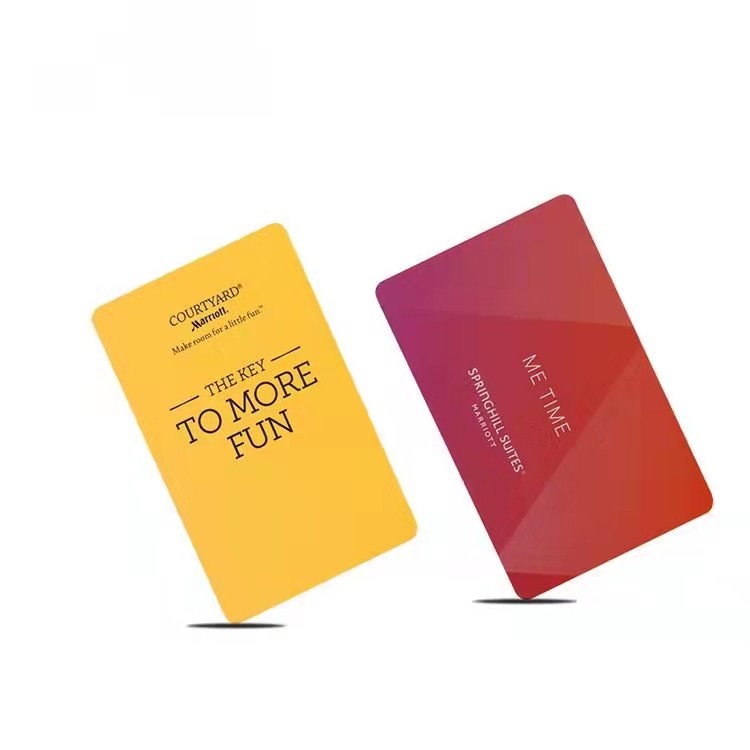 Cartão-chave de quarto de hotel RFID PVC para venda