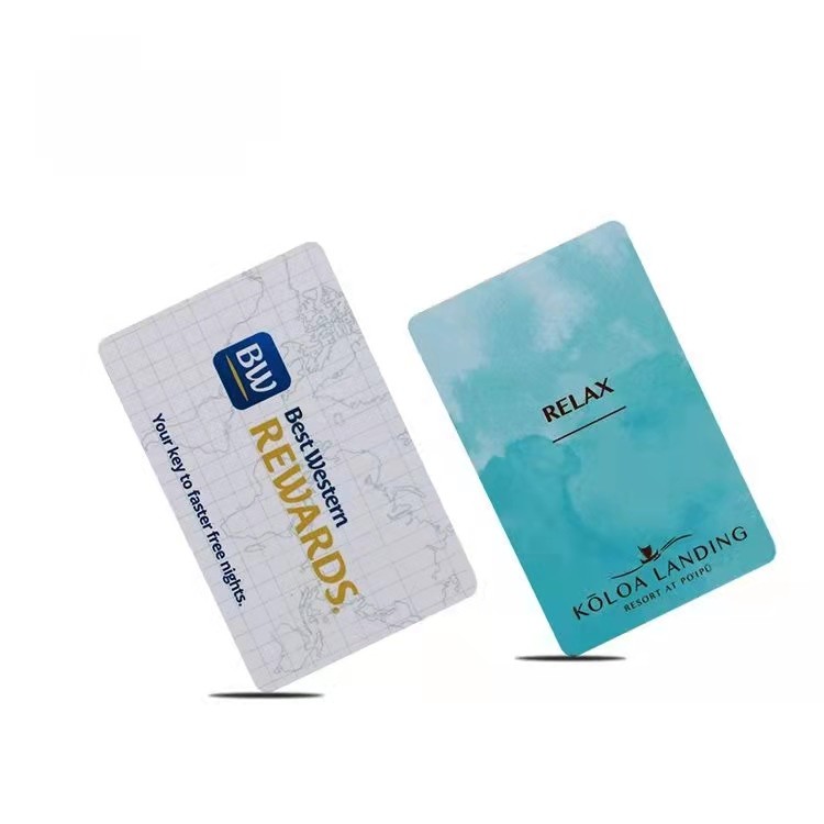 Cartão-chave de quarto de hotel RFID PVC para venda