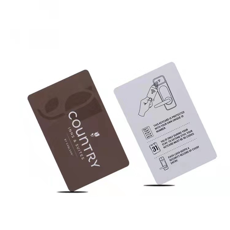 Cartão-chave de quarto de hotel RFID PVC para venda