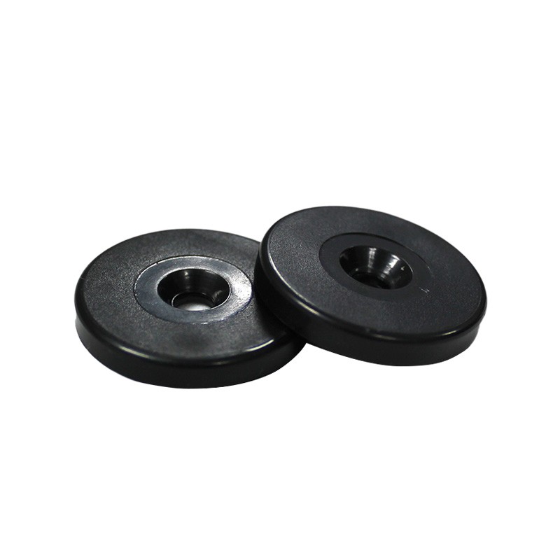 Etiqueta de patrulha externa anti-metal redonda ABS RFID NFC