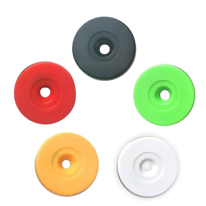 Etiqueta de patrulha externa anti-metal redonda ABS RFID NFC