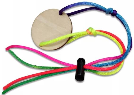 Pulseira de madeira RFID com alça para ingressos de eventos com impressão personalizada mais vendida