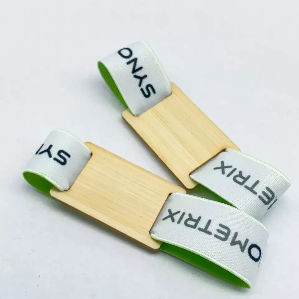 Pulseiras personalizadas RFID 13,56 MHz NFC com etiqueta de madeira para eventos, festivais, clubes, shows, atividades de férias, exposições, pagamento em dinheiro