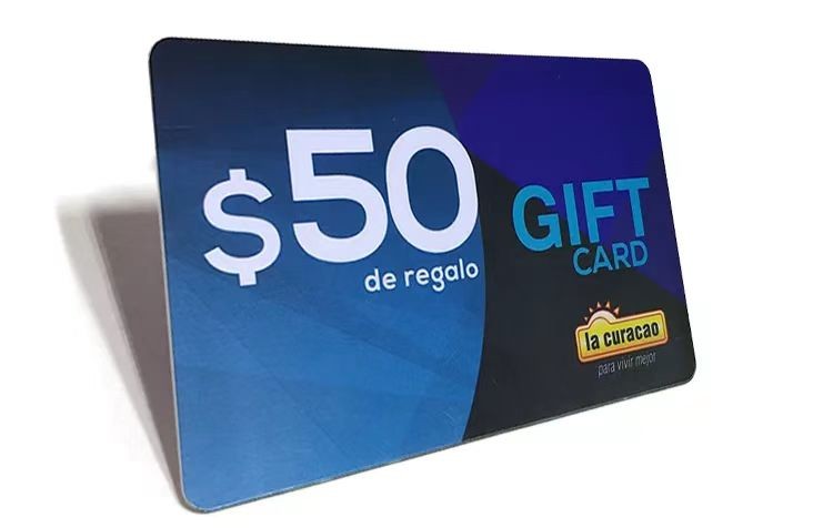 Cartão de presente de PVC com tarja magnética profissional e impressão personalizada
