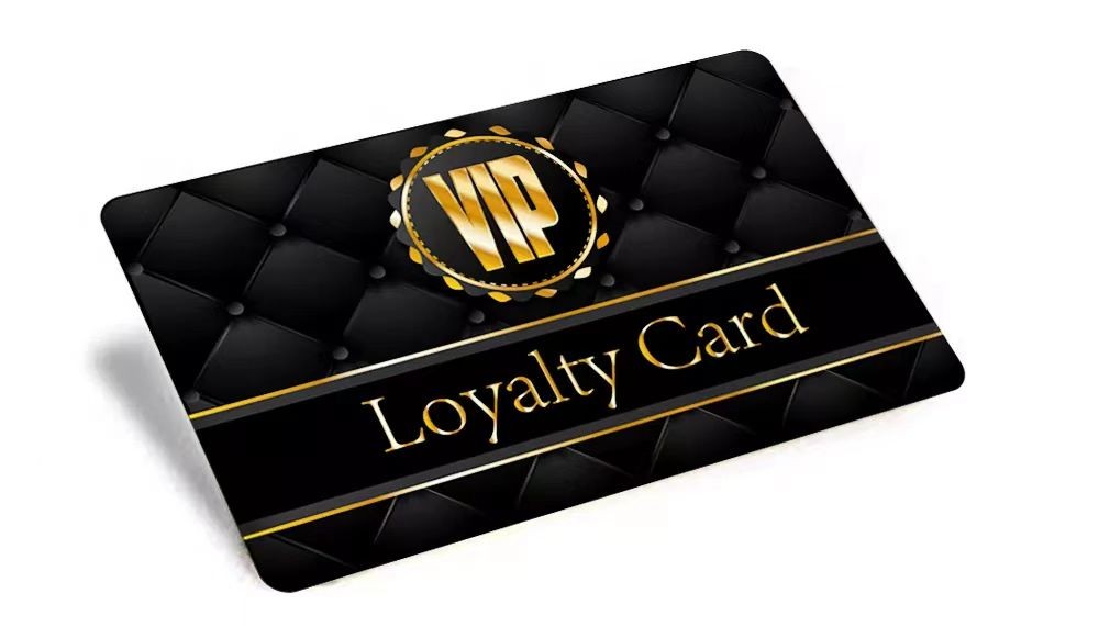 Cartão de presente de PVC com tarja magnética profissional e impressão personalizada