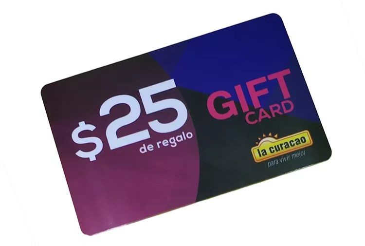 Cartão de presente de PVC com tarja magnética profissional e impressão personalizada