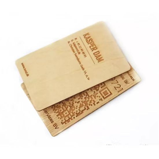cartão-chave de bambu rfid de madeira com chip inteligente para hotel