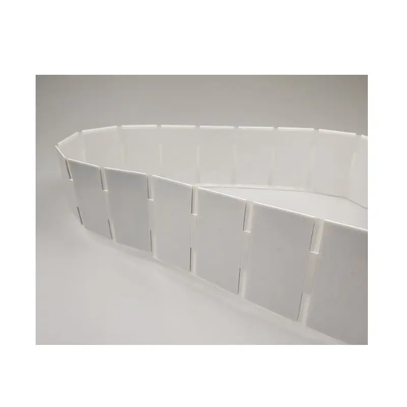 Etiqueta adesiva anti-metal em metal para impressão UHF RFID flexível e macia