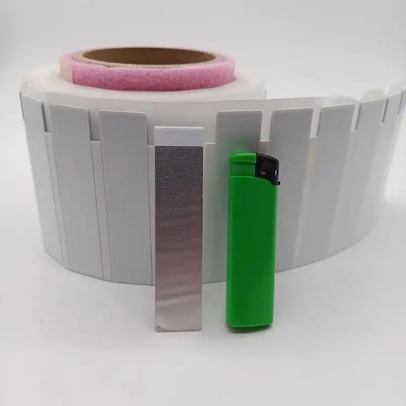 Etiqueta adesiva anti-metal em metal para impressão UHF RFID flexível e macia