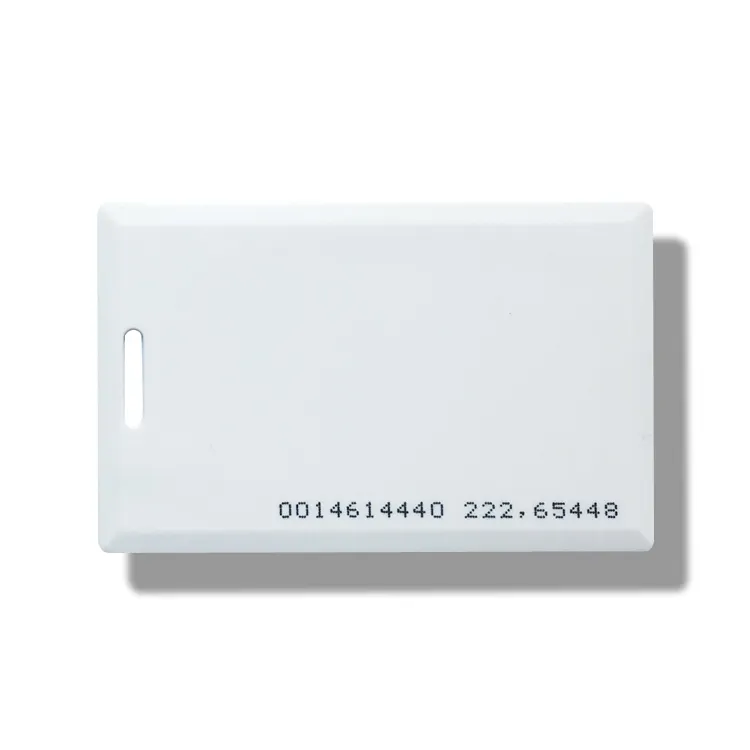Controle de acesso Clamshell 125khz Mango TK28 TK4100 chip cartão de proximidade RFID sem contato