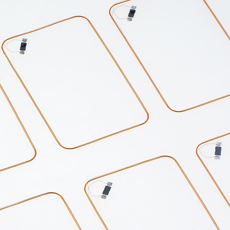 3*7 MIFARE DESFire EV1 2K 4K RFID Inlay para fabricação de cartão inteligente