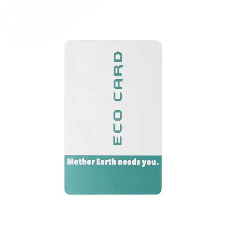 Materiais ecológicos, chip RFID, chave de hotel de papel biológico ecológico