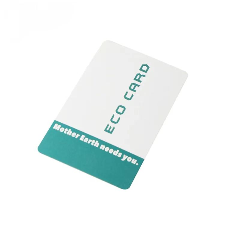 Materiais ecológicos, chip RFID, chave de hotel de papel biológico ecológico