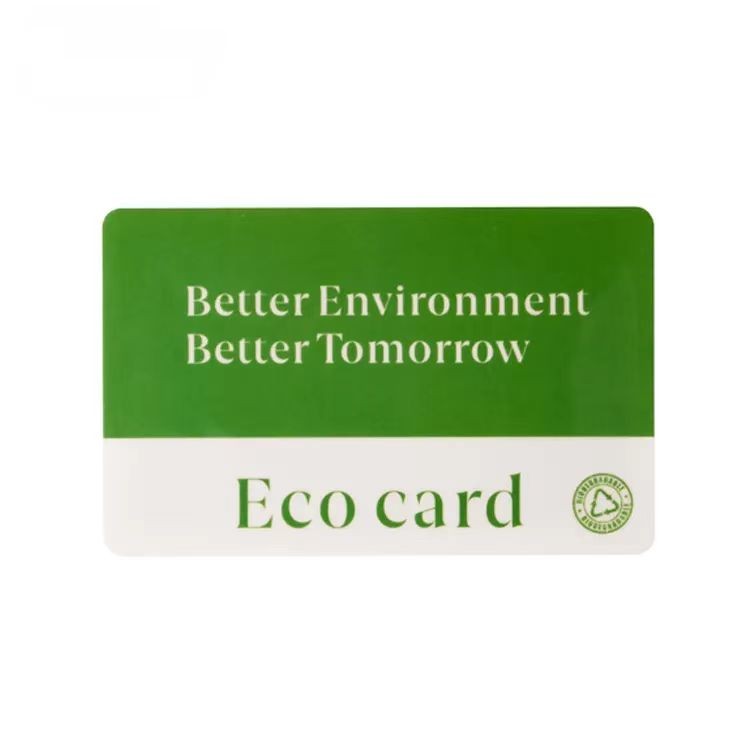 Biocartões reciclados, biodegradáveis ​​e ecológicos