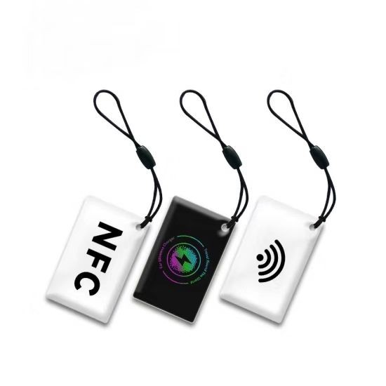 50*30mm 13,56MHz RFID NFC programável epóxi chave cartões inteligentes impressos personalizados