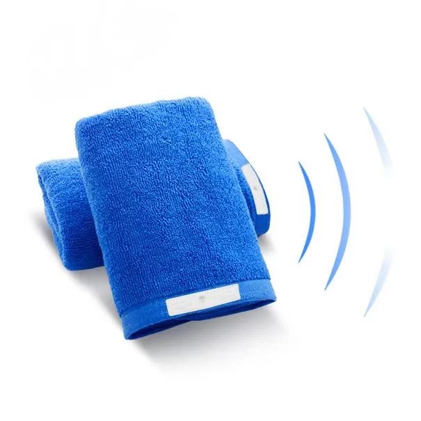 Etiqueta de lavanderia lavável RFID UHF Etiqueta de lavagem de tecido Etiqueta de roupa