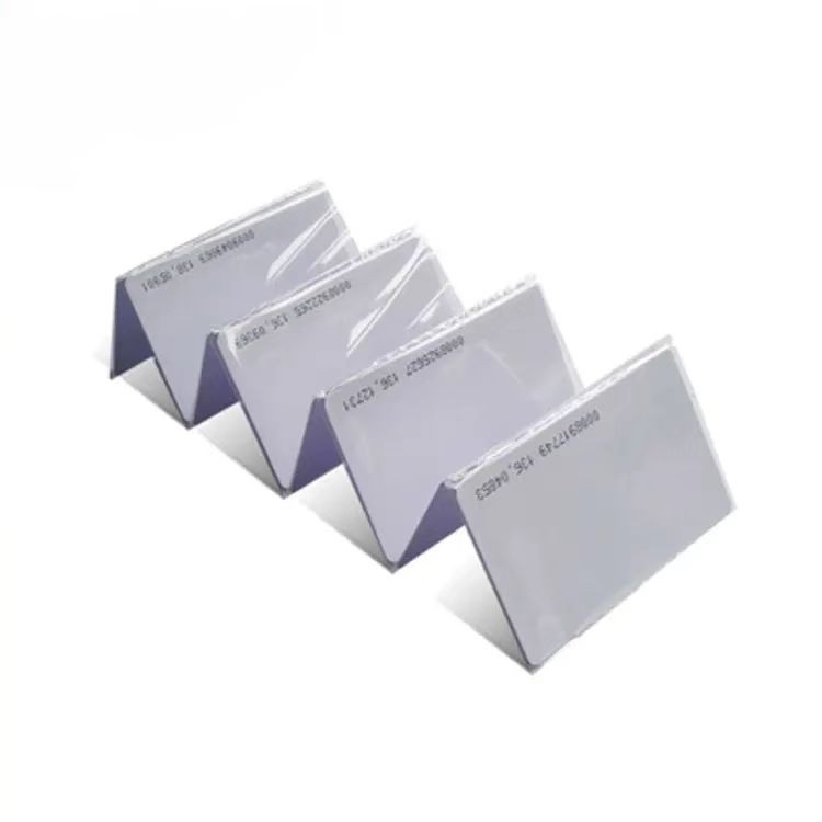 Cartão de PVC em branco RFID MIFARE Classical 1K 13,56 MHz impresso para controle de acesso