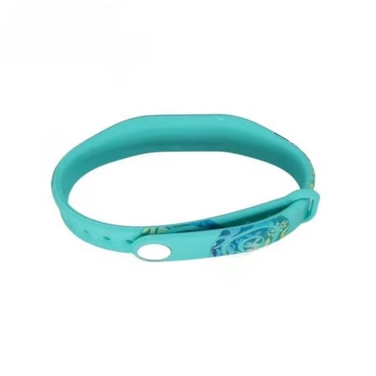 Pulseira de silicone ajustável NFC RFID à prova d'água personalizada