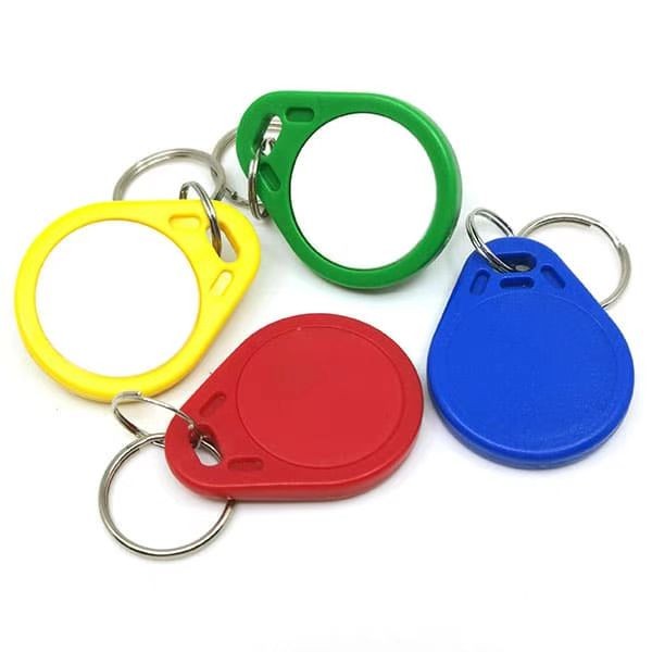 Chaveiros RFID à prova d'água regraváveis, 125 kHz, 13,56 MHz