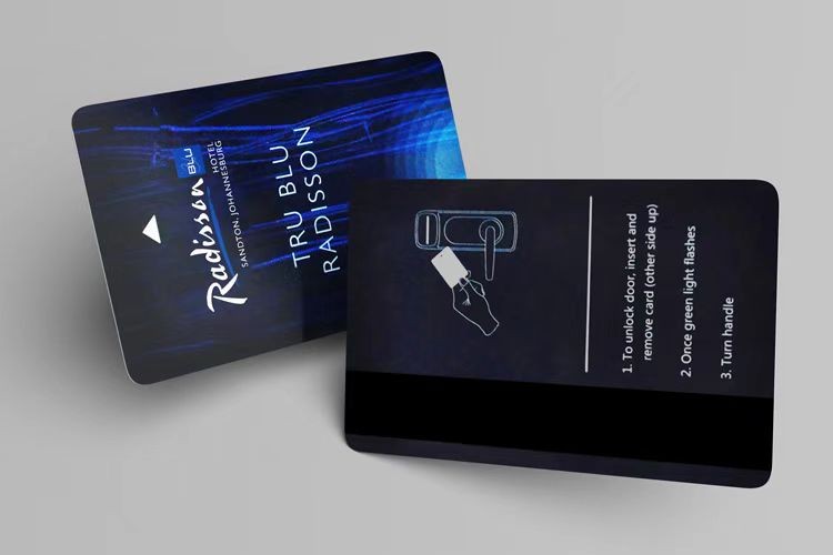 cartão rfid de hotel e cartão de bloqueio para controle de acesso